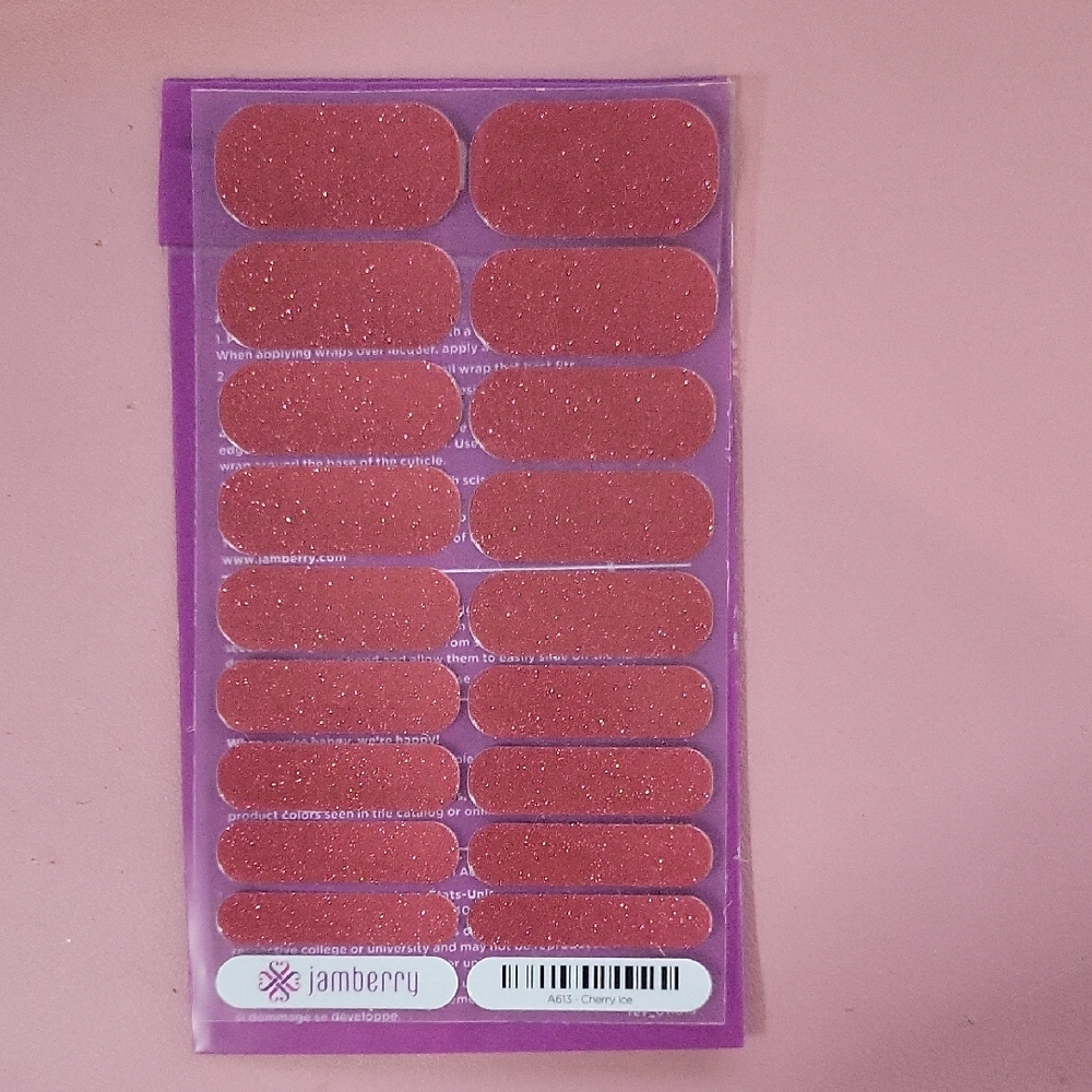 Jamberry Sparkling Nail Wraps - Rose Gold